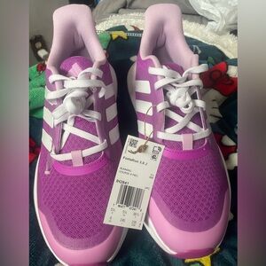 Size 6 purple adidas ladies new